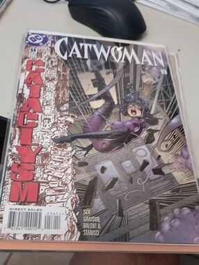 DC Catwoman Comic Bookin A Sleeve